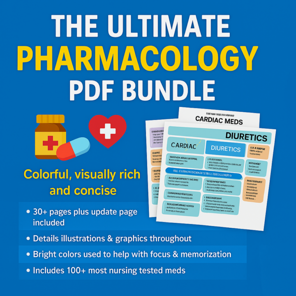 The Ultimate Pharmacology Notes Bundle Features