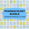 The Ultimate Pharmacology Notes Bundle Preview