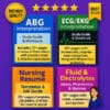 The ECG/EKG + ABG + Fluids & Electrolytes + Nursing Resume/Job Guide Bundle
