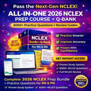 Next-Gen NCLEX Prep Course + QBank | 2026 NCLEX Practice Questions and Answers | Prioritization, Delegation, and Assignment | & More