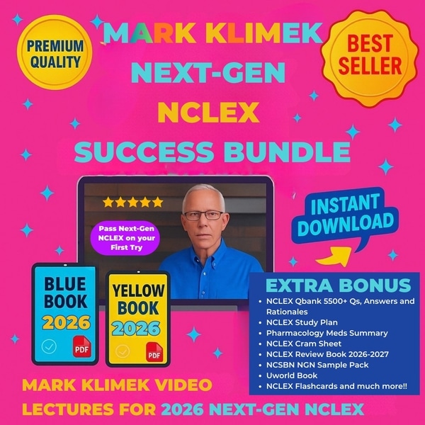 Mark Klimek 2026 Next-Gen NCLEX Review Bundle _ Everything You Need to Pass NGN with Confidence
