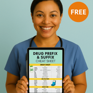Nurse with free guide