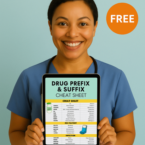 Nurse with free guide