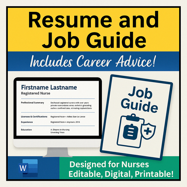 Nursing Resume Templates and Job Guide Preview