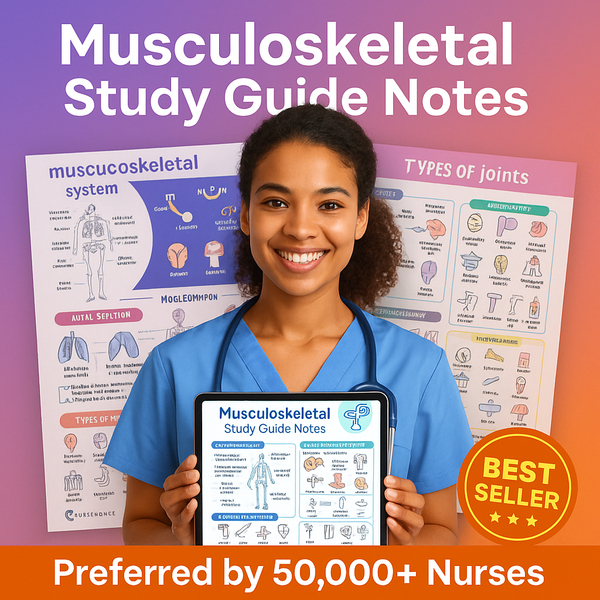 Musculoskeletal Study Guide Notes