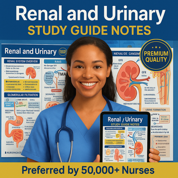 Renal and Urinary Study Guide Notes