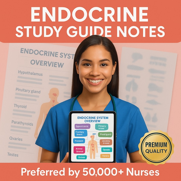 Endocrine Study Guide Notes