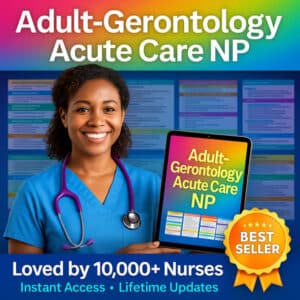 Adult-Gerontology Acute Care NP-AGACNP Study Bundle