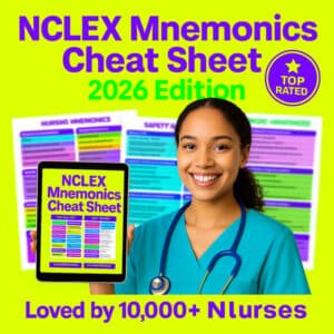 Next-Gen NCLEX Mnemonics Cheat Sheet 2026 Edition