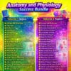 Anatomy and Physiology Success Bundle_Vol 1 & 2 | Human Anatomy | Nursing Student | Flashcards, Cheat Sheet, Coloring Book and Worksheets